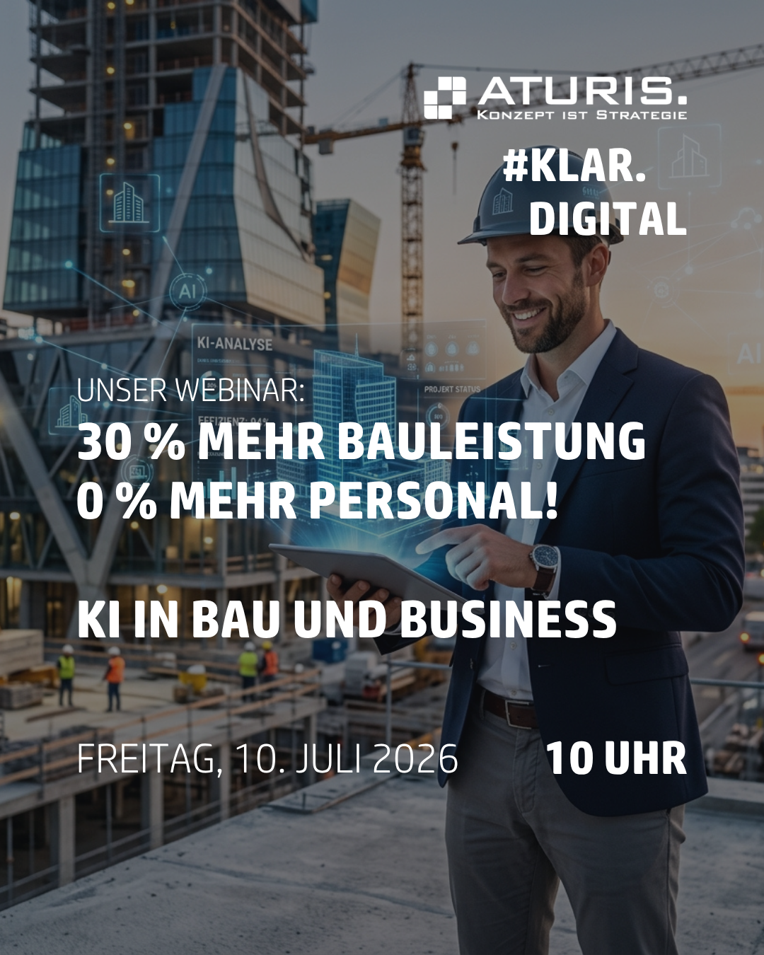 Webinar: KI im Bau und Business