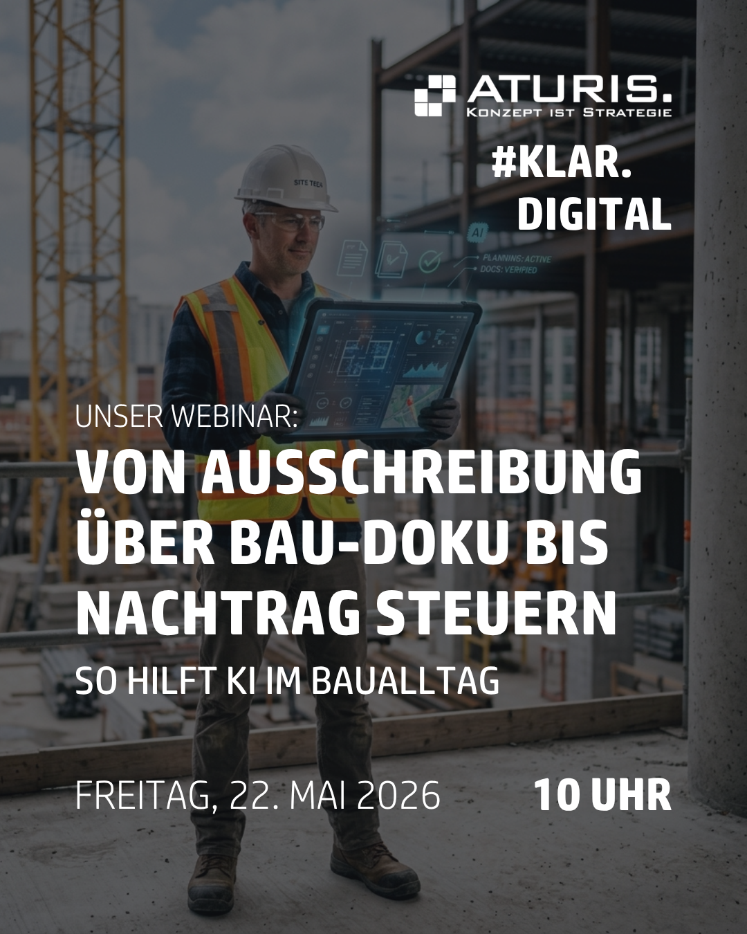 Webinar: KI-Assistenten für Bauunternehmen